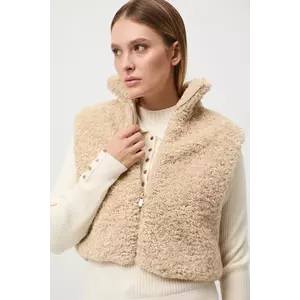 Medicine guler cu fermoar culoarea bej, neted imagine