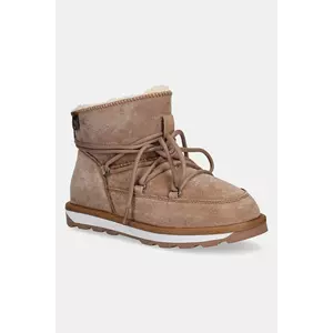 Answear.LAB cizme de zapada din piele intoarsa culoarea maro imagine