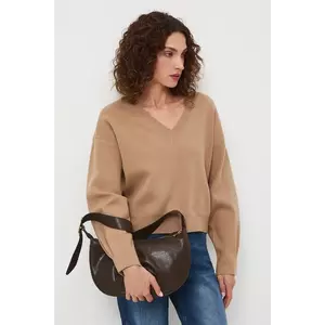 Medicine pulover culoarea bej imagine