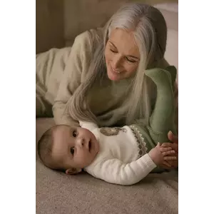 Mayoral Newborn compleu bebe culoarea verde, 2563 imagine