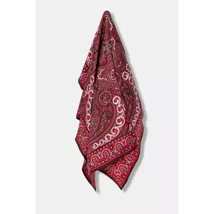 Weekend Max Mara eșarfă de mătase ONESTONEW culoarea violet, cu model, 2525546115600 imagine