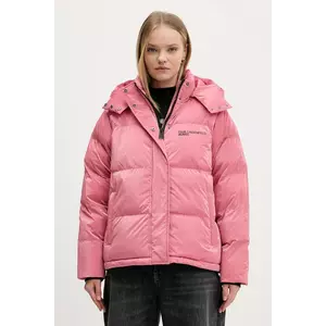 Karl Lagerfeld Jeans geacă culoarea roz, de iarna, A4W15020 imagine