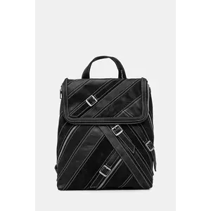 Desigual rucsac FIBONACCI HAMPTON MI culoarea negru, mic, uni, 25WAKP25 imagine