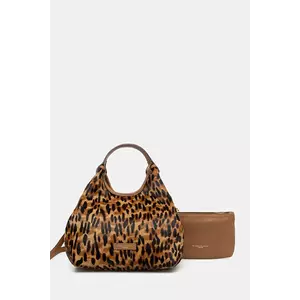 Gianni Chiarini poșetă de piele DUA culoarea bej, BS.11109.CAV.PL imagine