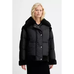 BOSS Orange geacă culoarea negru, de iarnă, oversize, 50548173 imagine