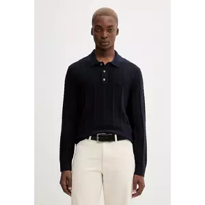 Abercrombie & Fitch pulover din amestec de lână culoarea bleumarin, light, KI120-5142-200 imagine