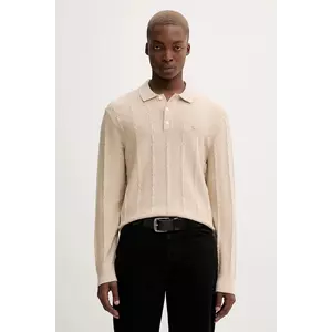 Abercrombie & Fitch pulover din amestec de lână culoarea bej, light, KI120-5142-150 imagine