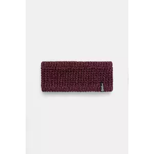 Jack Wolfskin bentiță pentru cap MEDLEY culoarea bordo, A65242 imagine