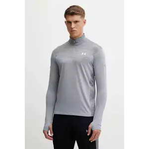 Under Armour hanorac de antrenament UA Tech Utility culoarea gri, cu imprimeu, 6004963 imagine