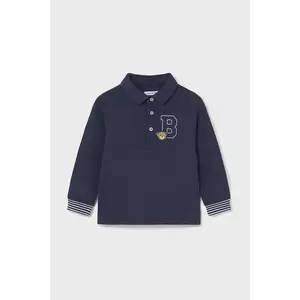 Mayoral tricou polo culoarea bleumarin, 2101 imagine