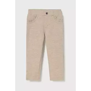 Mayoral pantaloni bebe culoarea maro, 560 imagine