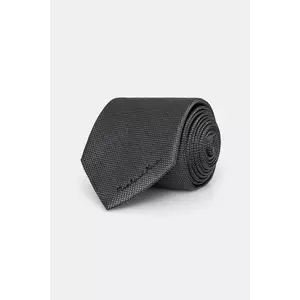 Michael Kors cravată de mătase culoarea gri, MK0DT00185 imagine