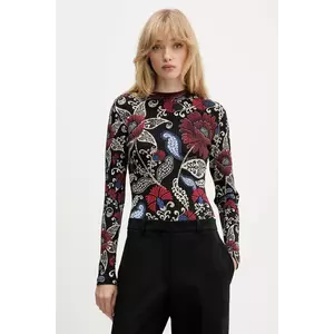 Farm Rio body culoarea negru, cu turtleneck, 339753 imagine