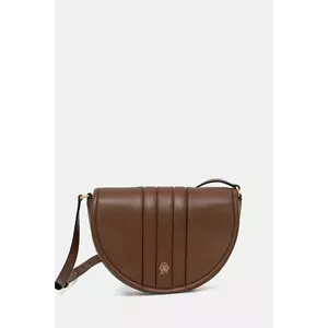 Bally geantă de piele culoarea maro, WAM04A imagine