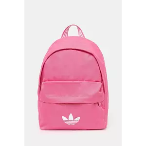 adidas Originals rucsac Adicolor culoarea roz, mare, cu imprimeu, JX0218 imagine