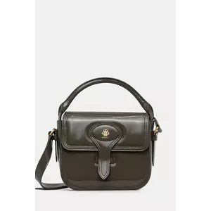 Bally geantă de piele culoarea verde, WAS02P imagine