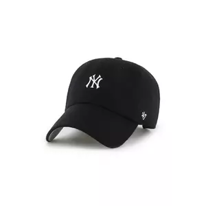 47 brand șapcă de baseball din amestec de lână MLB New York Yankees culoarea negru, B-PBRCU17WIS-BK imagine