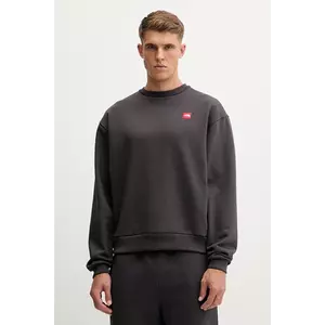 The North Face bluză Redbox culoarea gri, cu imprimeu, NF0A8EG10SA1 imagine