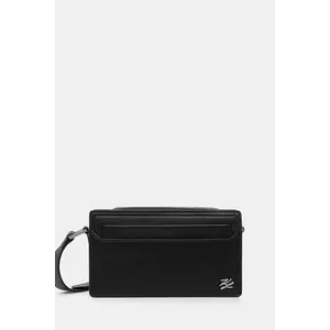 Karl Lagerfeld borsetă K/AUTOGRAPH culoarea negru, A4M30203 imagine