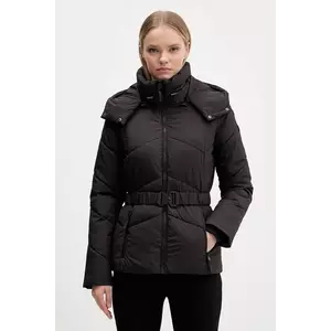 Desigual geacă BELT culoarea negru, de tranzitie, 25WWEW30 imagine