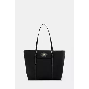 Bally poșetă culoarea negru, WAE075 imagine