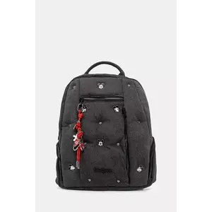 Desigual rucsac MICKEY STU culoarea gri, mic, cu imprimeu, 25WAKD04 imagine