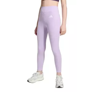 adidas leggins copii culoarea violet, cu imprimeu, JV9848 imagine