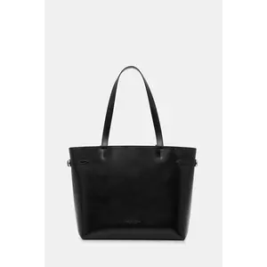 Marc O'Polo geantă de piele culoarea negru, 50912210301203 imagine