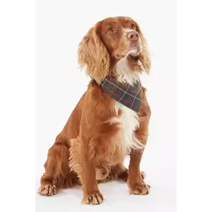 Barbour bandană pentru animale de companie Tartan Dog culoarea verde imagine