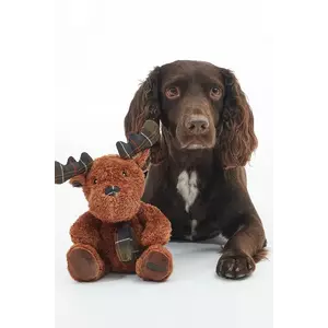 Barbour jucărie pentru câini Reindeer Toy 19 cm culoarea maro imagine