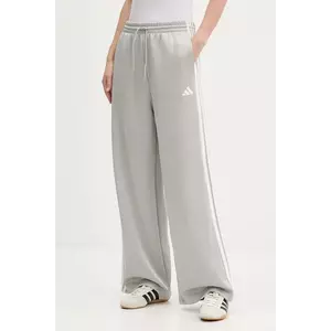 adidas pantaloni de trening Stadium Tp culoarea gri, cu imprimeu, JW0530 imagine