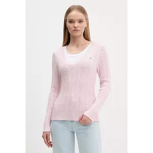 Hollister Co. pulover culoarea roz, KI350-5138 imagine