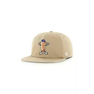 47 brand șapcă de baseball din bumbac MLB Los Angeles Dodgers culoarea verde, B-CARRL12GWP-KH imagine