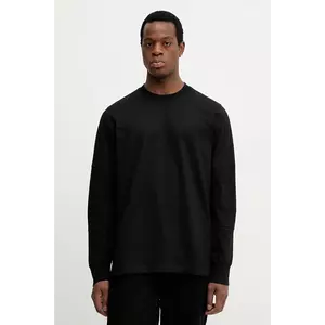 G-Star longsleeve din bumbac culoarea negru, uni, D26831.C336 imagine