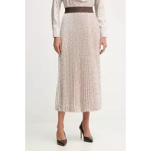 Joop! fustă culoarea bej, maxi, evazați, 30048632 imagine