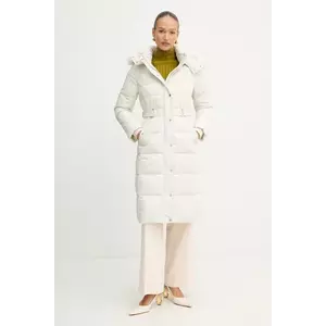 Morgan geacă de puf culoarea bej, de iarnă, GSARI imagine