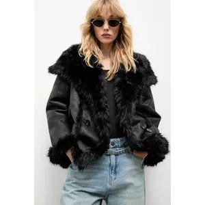 Answear.LAB palton culoarea negru imagine