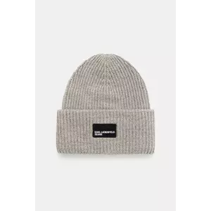 Karl Lagerfeld Jeans căciulă culoarea gri, A4W33124 imagine
