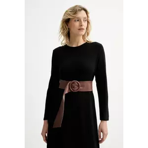 Answear.LAB curea de piele culoarea maro imagine