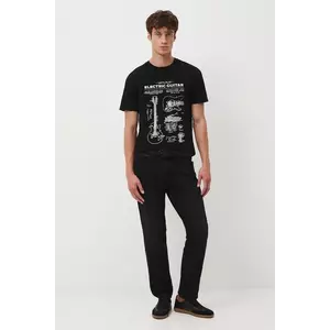 Medicine tricou din bumbac culoarea negru, cu imprimeu imagine