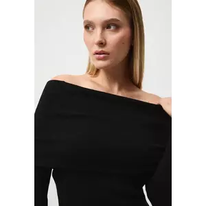 Medicine pulover culoarea negru, light imagine