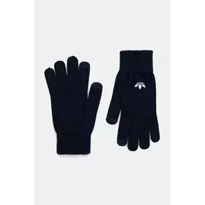 adidas Originals mănuși Adicolor culoarea bleumarin, JZ5013 imagine