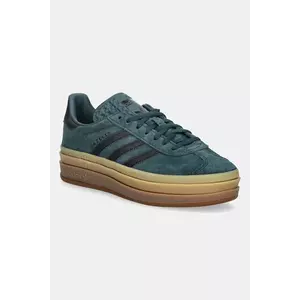 adidas Originals sneakers Gazelle Bold culoarea turcoaz, JQ3583 imagine
