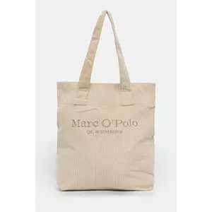 Marc O'Polo geantă de bumbac culoarea bej, 50919730202807 imagine