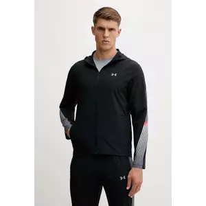 Under Armour geacă sport Velociti Storm culoarea negru, de tranziție, 6005900 imagine