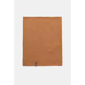 Icebreaker fular de lână 260 Tech Chute culoarea maro, uni, IB1034580GR1 imagine