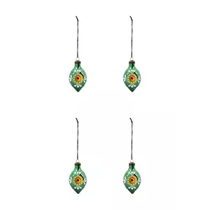 House Doctor set de globuri de crăciun HDNostal 9, 3 x 4, 9 cm 4-pack imagine