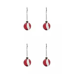 House Doctor set de globuri de crăciun HDTwister 6 cm 4-pack imagine