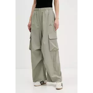 adidas pantaloni de trening CT Hero culoarea verde, uni, JV7133 imagine