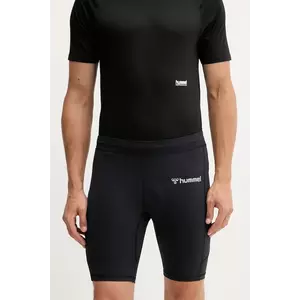 Hummel pantaloni scurți de antrenament culoarea negru, 227252 imagine
